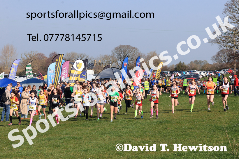Girls Under-13s 2026 Start Fitness NEHL, Eltringham, Mickley, Northmberland. Photo: David T. Hewitson/Sports for All Pics